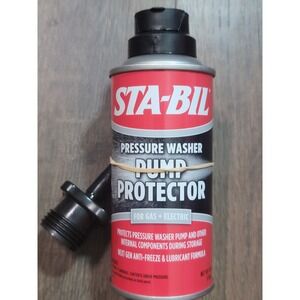 STA-BIL Pressure Washer Pump Protector For‎ Gas/Electric/Water Pumps NextGen 4oz